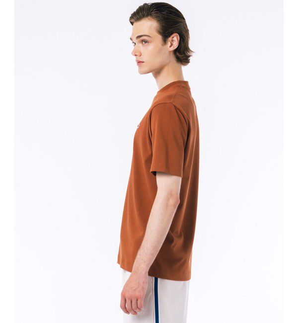 LACOSTE「アウトラインクロッククルーネック半袖Tシャツ」|Tシャツ・カットソー|