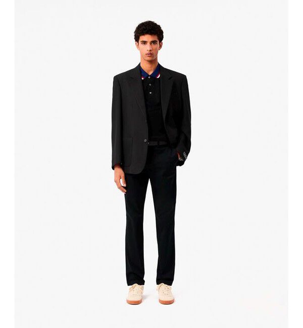 LACOSTE「スリムフィットストレート ストレッチチノパンツ」|チノ|