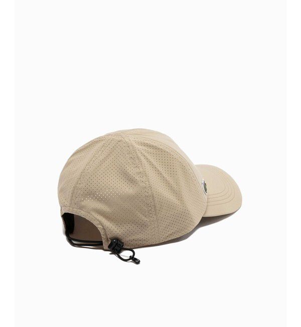 LACOSTE「ワンポイント撥水メッシュキャップ」|キャップ・キャスケット|