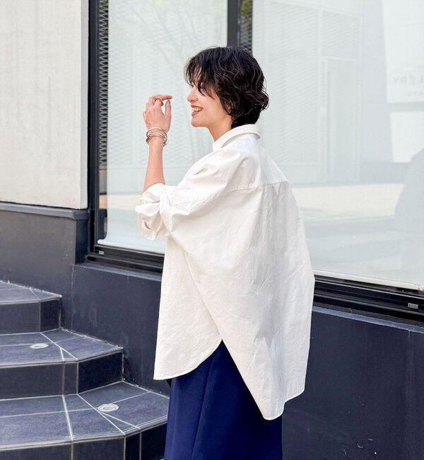 NOLLEY'S「【MAQWEL/マクウェル】オックスシャツ」|シャツ・ブラウス|