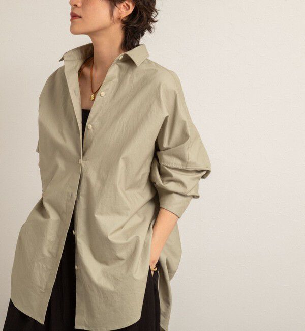 NOLLEY'S「【MAQWEL/マクウェル】オックスシャツ」|シャツ・ブラウス|