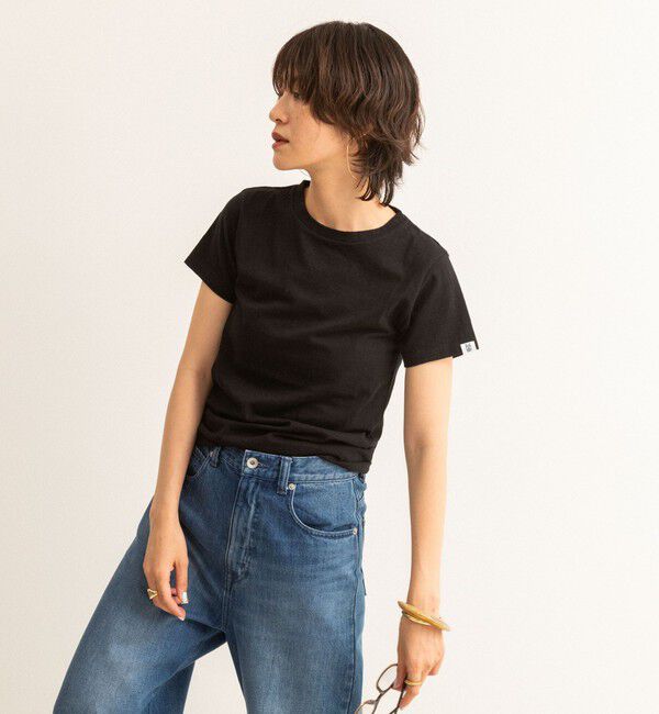 NOLLEY'S「【MAQWEL/マクウェル】MARUDOハーフスリーブTee」|Tシャツ・カットソー|