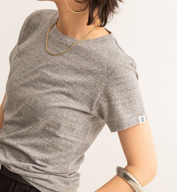 NOLLEY'S「【MAQWEL/マクウェル】MARUDOハーフスリーブTee」|Tシャツ・カットソー|