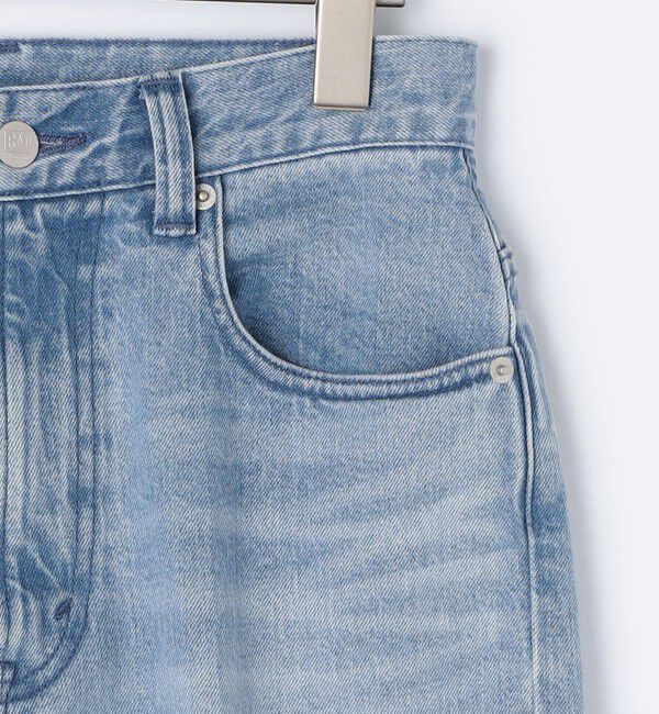 Rie Miller「【RM denim】センタープレスハイウエストパンツ」|デニム|