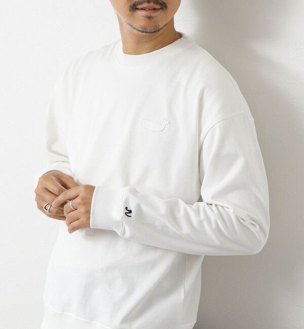 NOLLEY'S goodman「度詰め引き揃え天竺 クラフトクジラ ワンポイントロンT 25AW」|Tシャツ・カットソー|