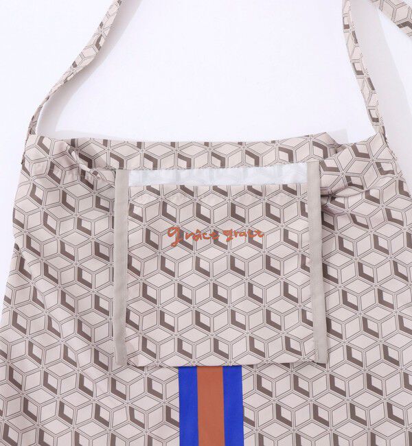 grace grace「【grace grace/グラスグラス】アイビーモノグラムサブバッグ M」|ショルダー・メッセンジャー|