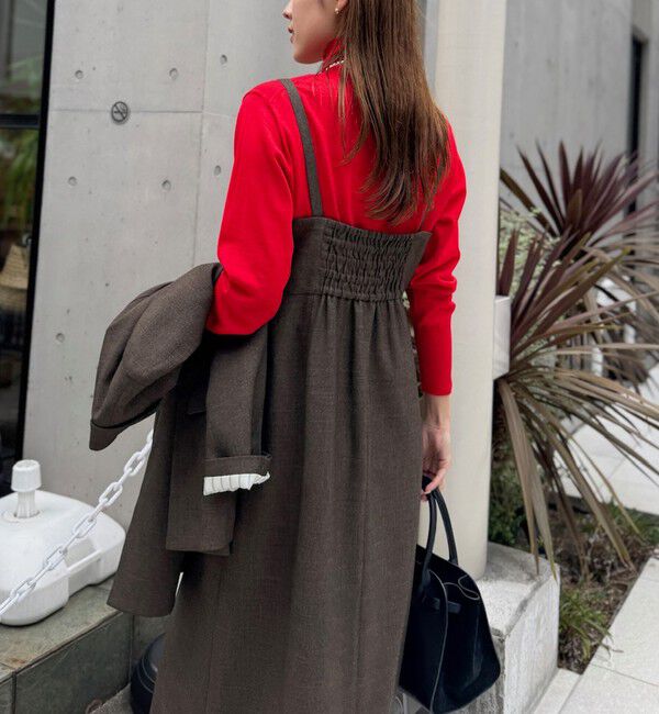 NOLLEY'S「《手洗い可能》《アンサンブル対応》18G天竺ハイネックプルオーバーニット」|ニット・セーター|