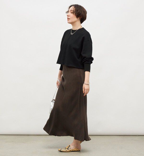 NOLLEY'S「ショート丈裏毛スウェット」|スウェット・ジャージ|