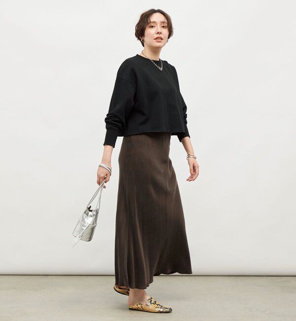 NOLLEY'S「ショート丈裏毛スウェット」|スウェット・ジャージ|