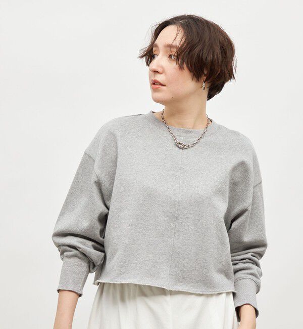 NOLLEY'S「ショート丈裏毛スウェット」|スウェット・ジャージ|