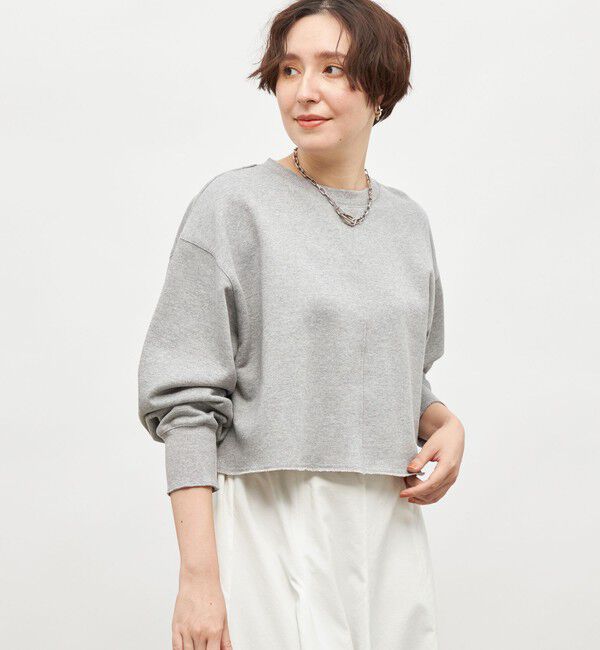 NOLLEY'S「ショート丈裏毛スウェット」|スウェット・ジャージ|