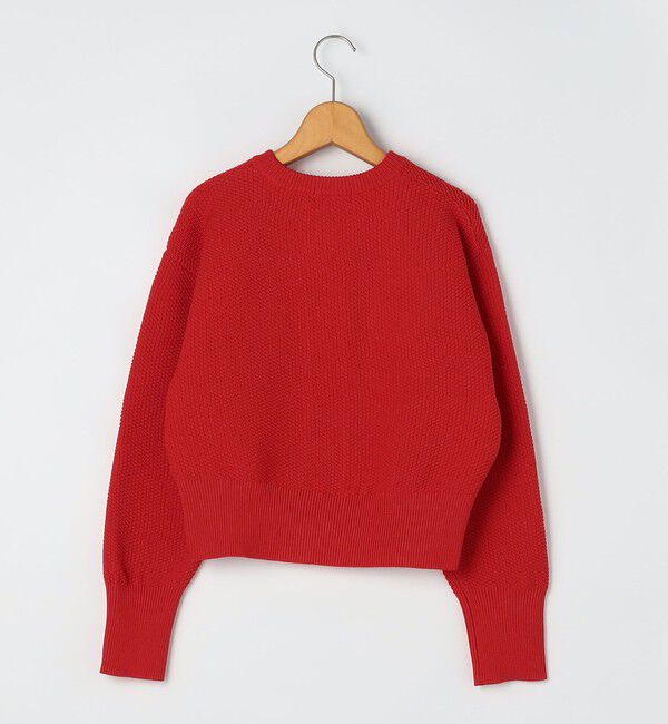 NOLLEY'S「《手洗い可能》鹿の子編みクルーネックカーディガン」|カーディガン|