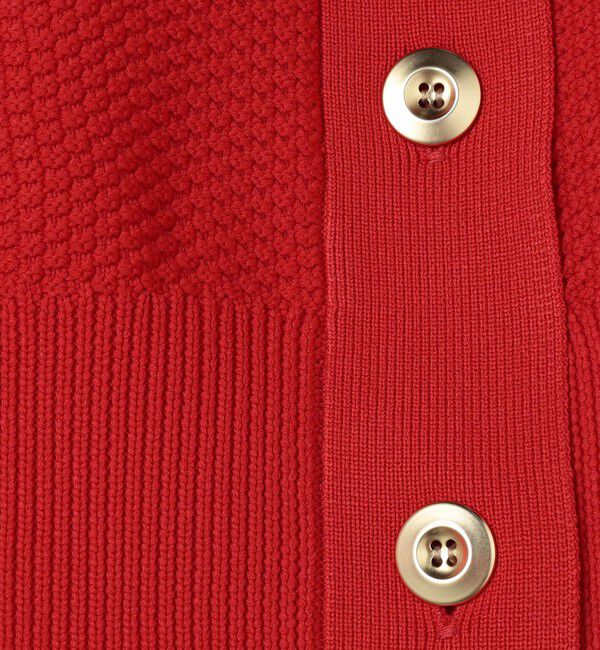 NOLLEY'S「《手洗い可能》鹿の子編みクルーネックカーディガン」|カーディガン|