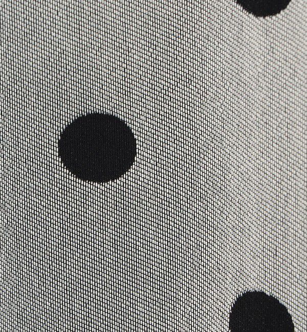 NOLLEY'S「ウォッシャブルストレッチドットジャガードタイトスカート」|タイト|