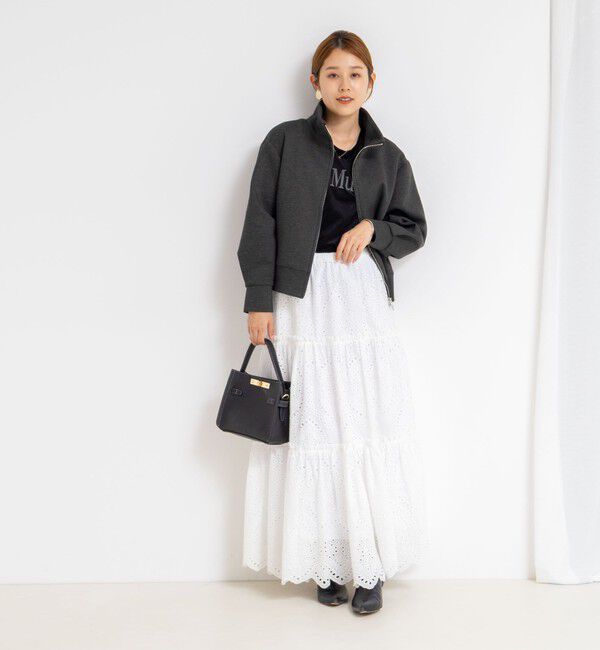 NOLLEY'S「《セットアップ対応》ウォッシャブルエアボールスタンドジップブルゾン」|ブルゾン・スタジャン|