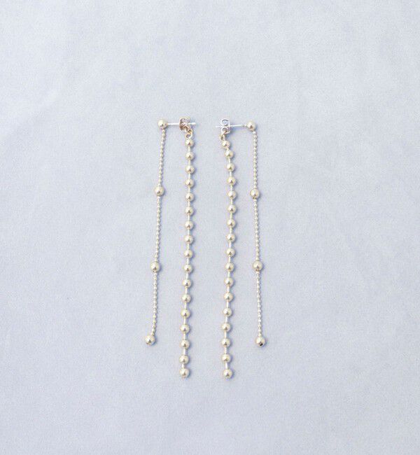 grace grace「【grace grace/グラスグラス】スキップボールボールピアス」|ピアス|シルバー