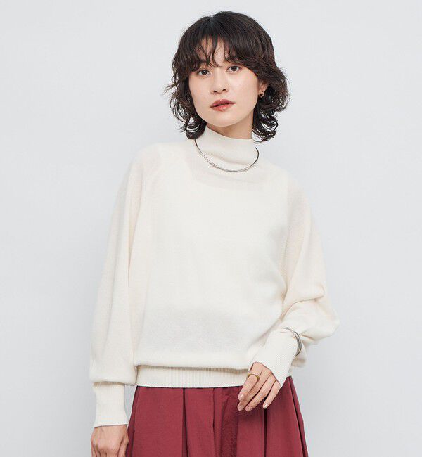 NOLLEY'S「12Gオルティアハイネックプルオーバーニット」|ニット・セーター|