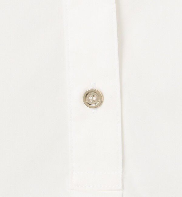 NOLLEY'S sophi「ウォッシャブルブロードメタル釦スキッパーシャツ」|シャツ・ブラウス|