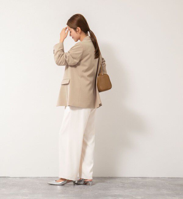 NOLLEY'S「《セットアップ対応》ウォッシャブルストレッチギャバテーラードジャケット」|テーラードジャケット|