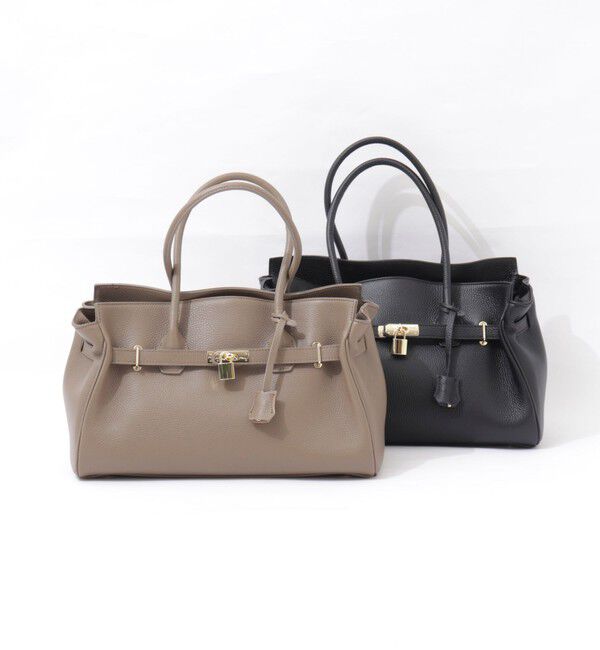 NOLLEY'S sophi「ひねりベルトレザートートバッグ」|トートバッグ|