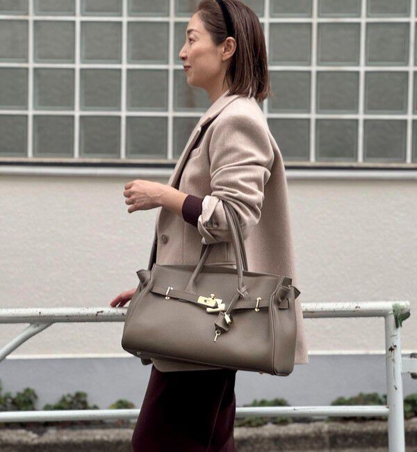 NOLLEY'S sophi「ひねりベルトレザートートバッグ」|トートバッグ|