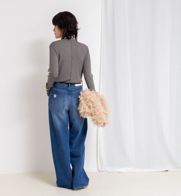 NOLLEY'S「MY STANDARD ウォッシャブルリブタートルネック」|Tシャツ・カットソー|