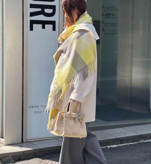 NOLLEY'S「【TWEEDMILL/ツィードミル】ラムズウールストール」|ストール|