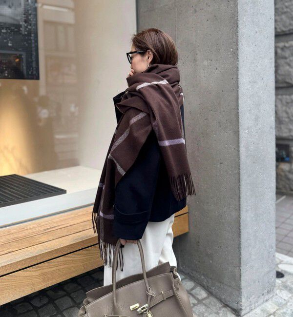 NOLLEY'S「【TWEEDMILL/ツィードミル】ラムズウールストール」|ストール|