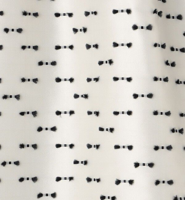 NOLLEY'S「《セットアップ対応》ウォッシャブルリボンジャガードAラインスカート」|フレア|