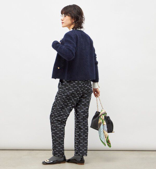 NOLLEY'S「ウォッシャブルストレッチジョーゼットボウタイ風ブラウス」|シャツ・ブラウス|