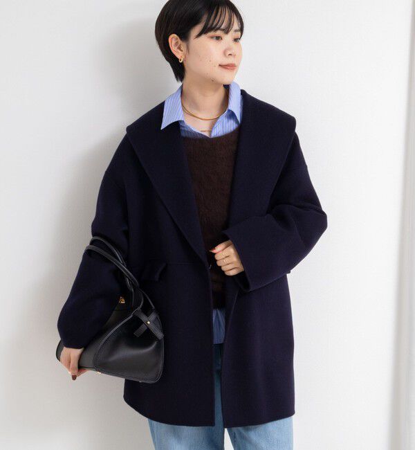 NOLLEY'S sophi「SUPER140リバーショールコート」|その他|