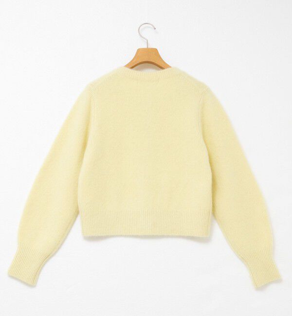 NOLLEY'S sophi「ヘアリーメタル釦クルーネックカーディガン」|カーディガン|