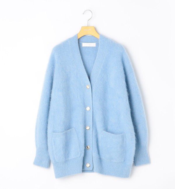 NOLLEY'S sophi「カシミヤ混ヘアリーVネックカーディガン」|カーディガン|