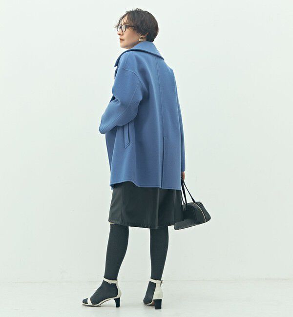 NOLLEY'S「【一部WEB限定アイテム】SP140リバーコート起毛メルトン仕上げ」|その他|