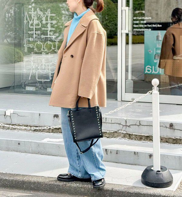 NOLLEY'S「【一部WEB限定アイテム】SP140リバーコート起毛メルトン仕上げ」|その他|