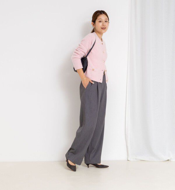 NOLLEY'S「ウォッシャブル裏起毛イージーワイドパンツ」|その他|