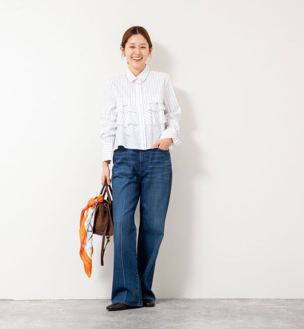 NOLLEY'S「【MARILYN MOON/マリリーンムーン】layered raffle blouse」|シャツ・ブラウス|