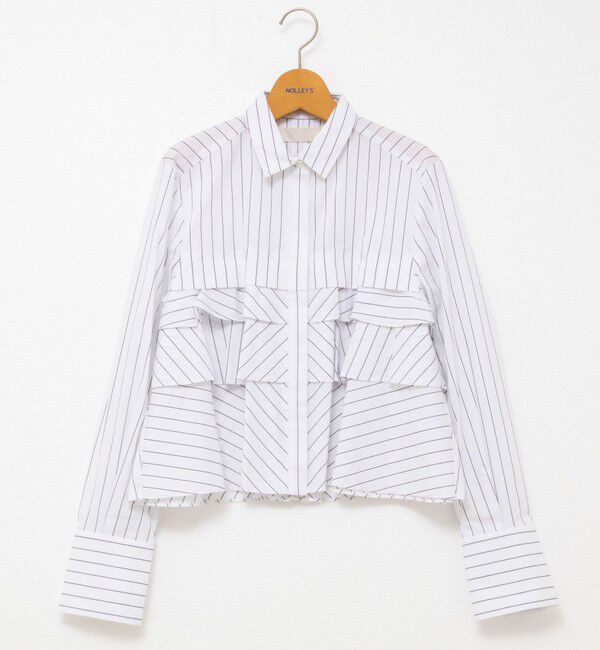 NOLLEY'S「【MARILYN MOON/マリリーンムーン】layered raffle blouse」|シャツ・ブラウス|