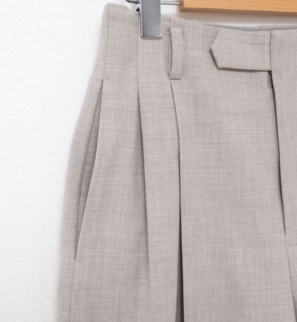 Rie Miller「ウォッシャブル2タックハーフパンツ」|その他|