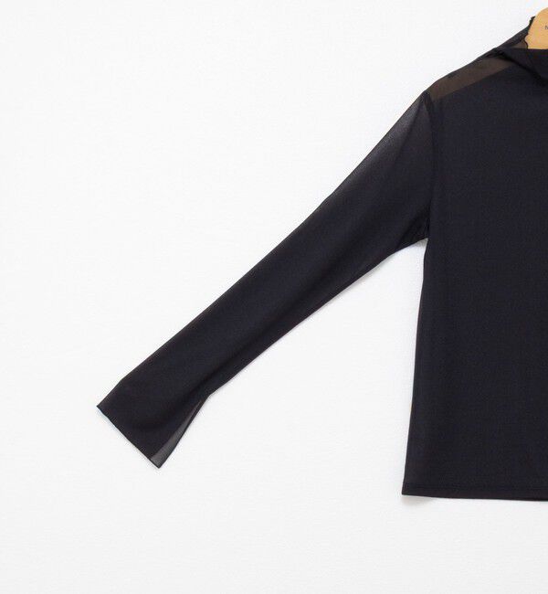 NOLLEY'S sophi「ウォッシャブルシアーオーガンジータートルネック」|Tシャツ・カットソー|