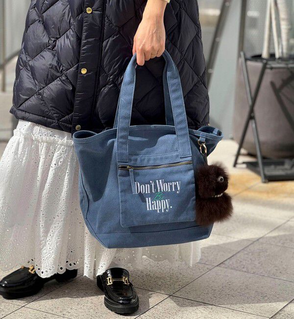 NOLLEY'S「キャンバスロゴ刺繍トートバッグ」|トートバッグ|