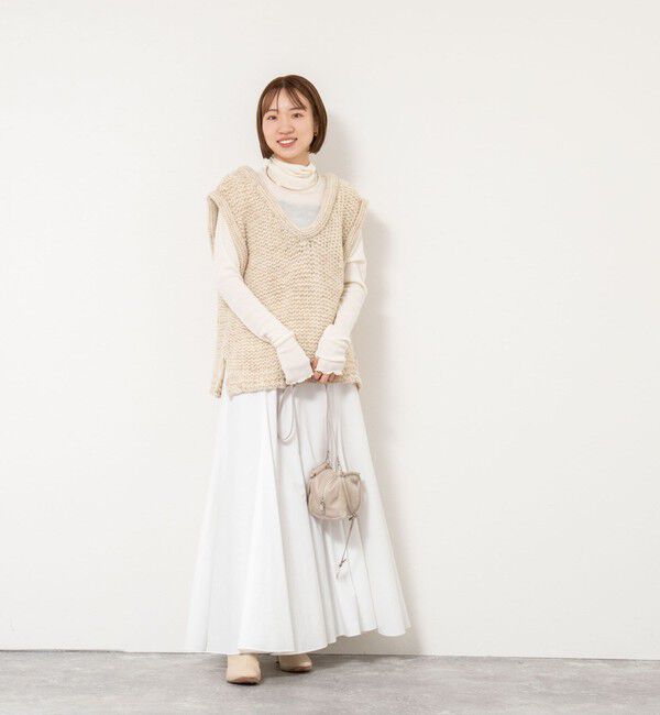 NOLLEY'S「【enrica/エンリカ】ソフトタッチニットトップス」|ベスト・ジレ|
