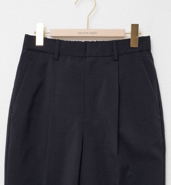 NOLLEY'S「《セットアップ対応》ウォッシャブルタックテーパードパンツ」|その他|