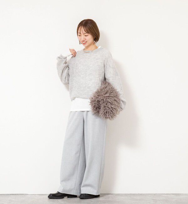 NOLLEY'S「《手洗い可能》スパンコールプルオーバー」|ニット・セーター|