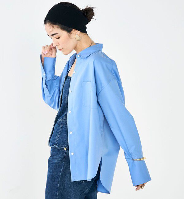 NOLLEY'S sophi「【一部WEB限定カラー】ウォッシャブルオックス2WAYシャツ」|シャツ・ブラウス|