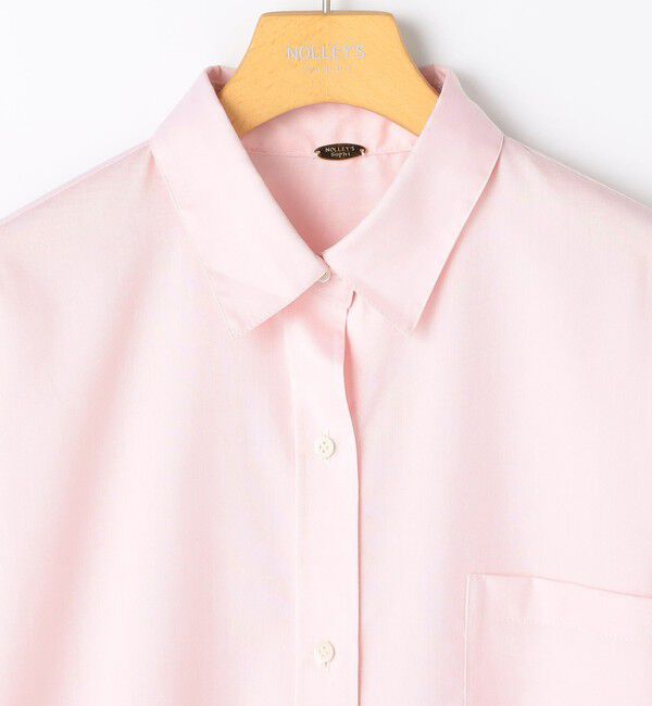 NOLLEY'S sophi「【一部WEB限定カラー】ウォッシャブルオックス2WAYシャツ」|シャツ・ブラウス|