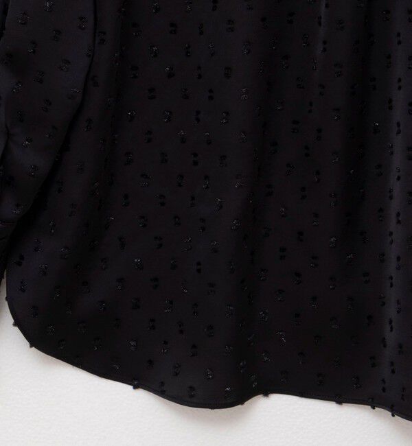 NOLLEY'S sophi「ウォッシャブルサテンドビーボウタイブラウス」|シャツ・ブラウス|