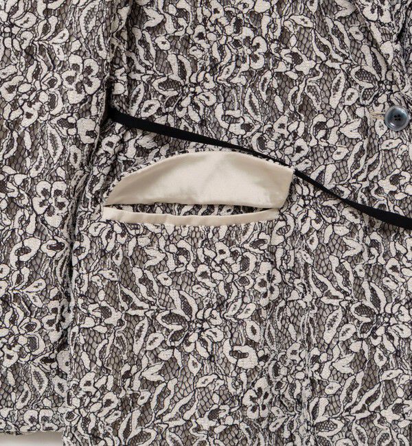 NOLLEY'S sophi「モールレースジャケット」|テーラードジャケット|