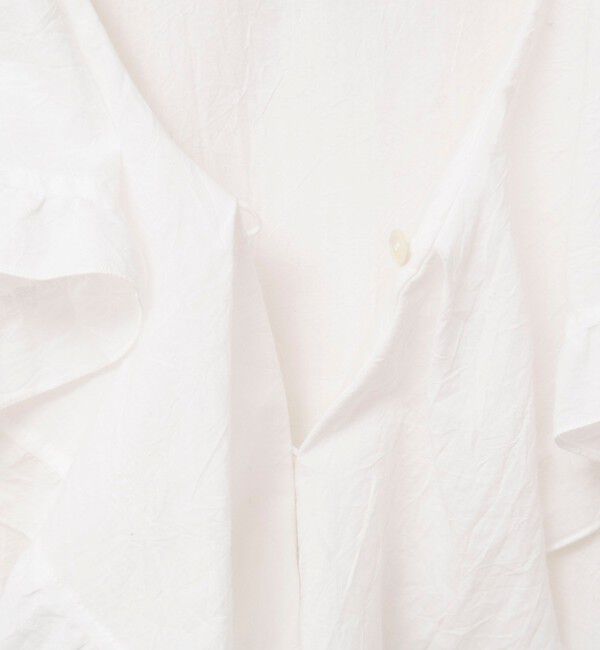 NOLLEY'S「ウォッシャブルラッフルカラーブラウス」|シャツ・ブラウス|