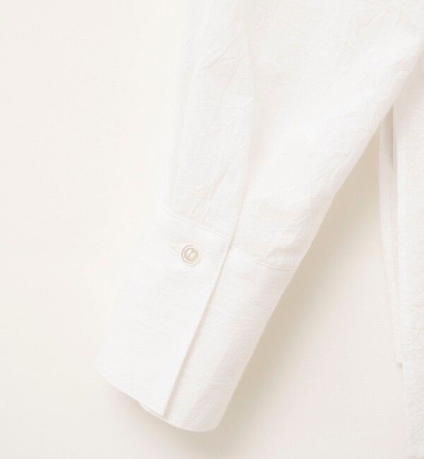 NOLLEY'S「ウォッシャブルラッフルカラーブラウス」|シャツ・ブラウス|